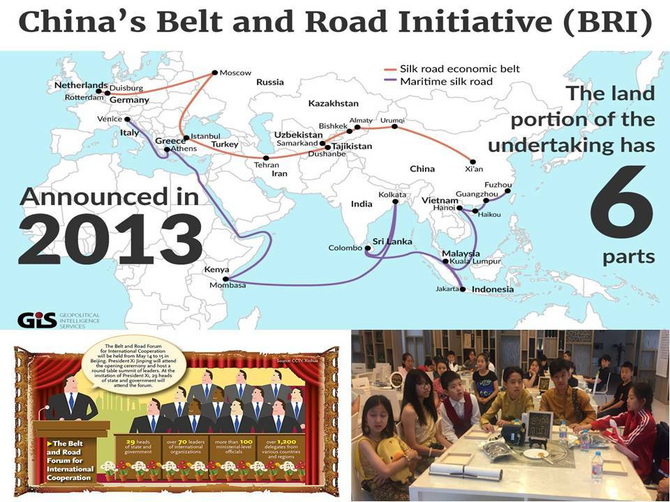 โครงการ "หนึ่งแถบ หนึ่งเส้นทาง" (Belt and Road Initiative : BRI) 